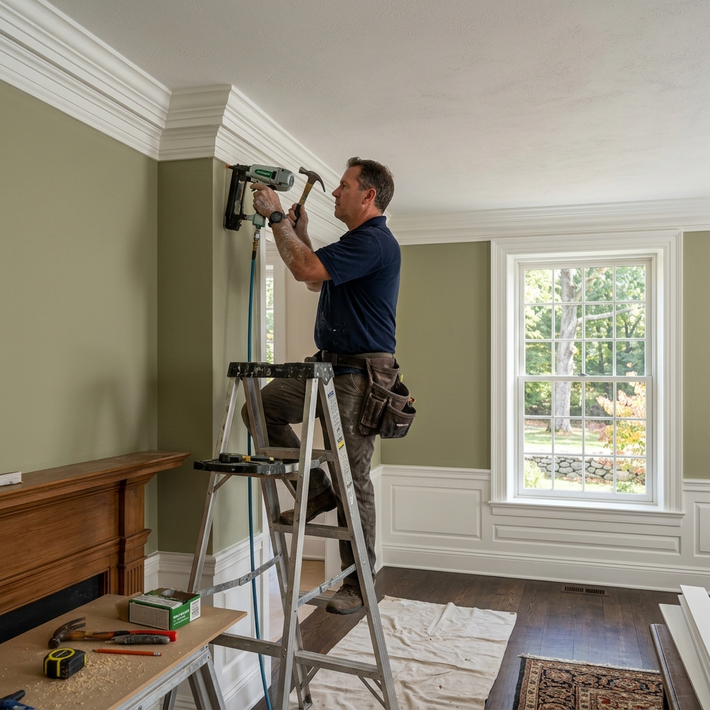 Carpentry & Trim Work services in Connecticut by Bethel Handyman Services