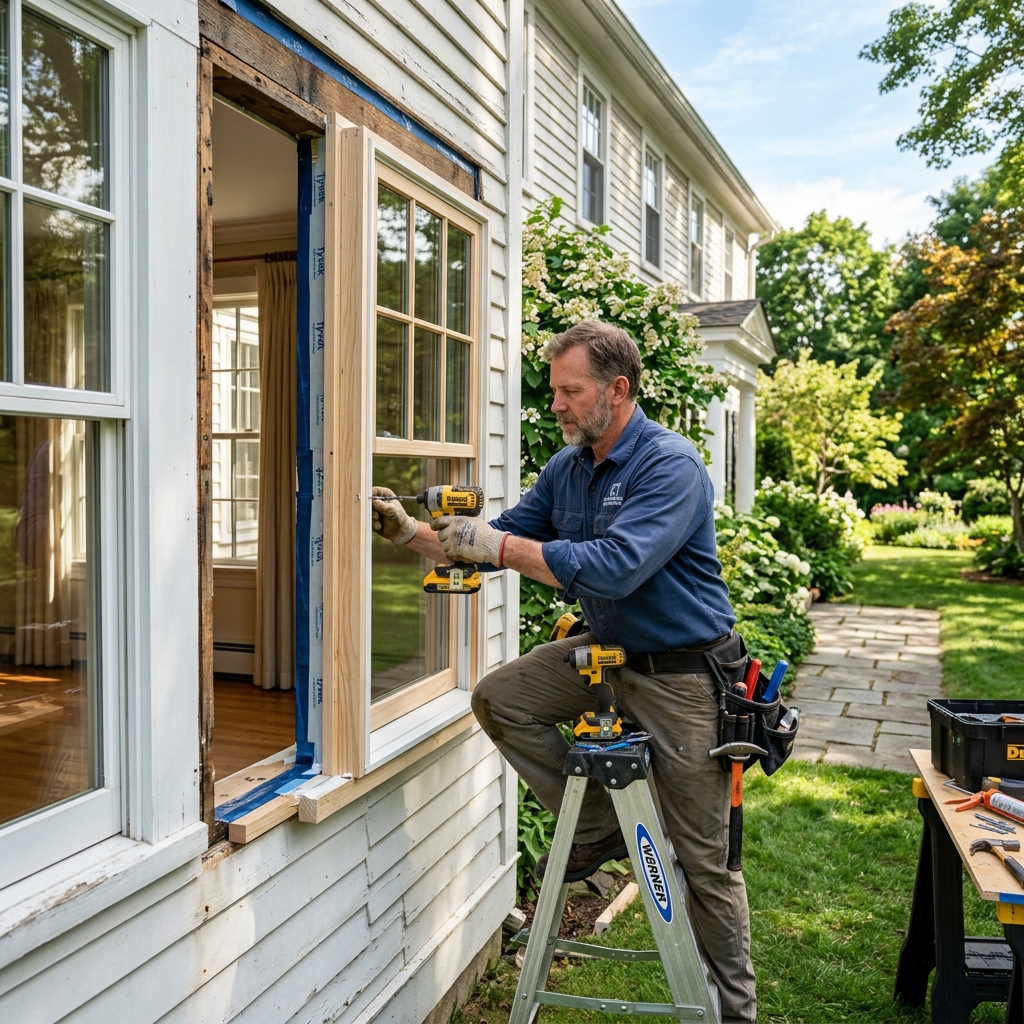 Door & Window Installation services in Connecticut by Bethel Handyman Services