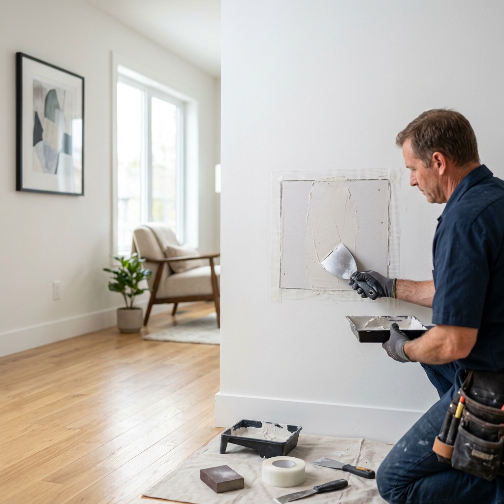 Drywall Repair & Installation services in Connecticut by Bethel Handyman Services